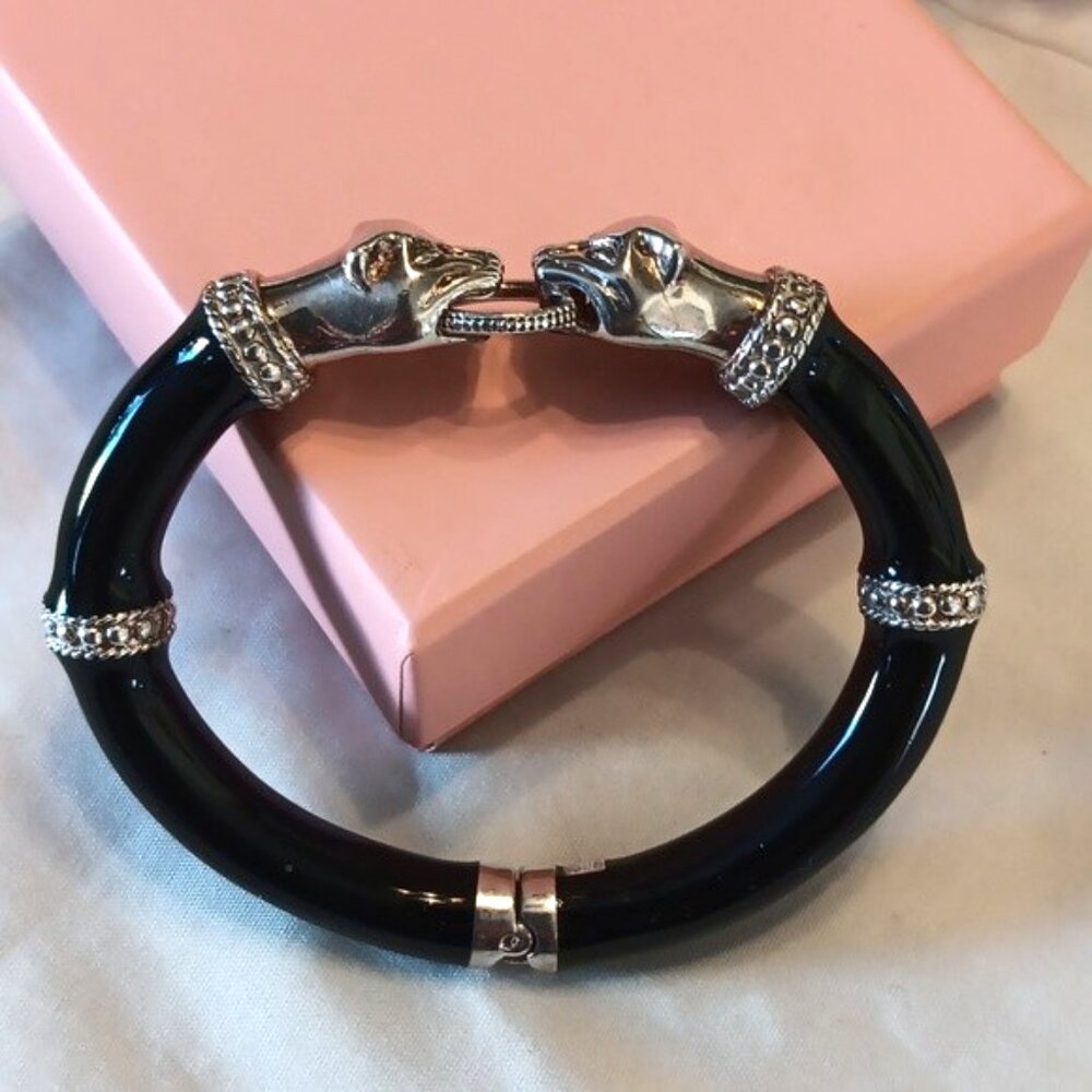 Arte D' Argento Italy Sterling Panther Bracelet